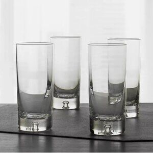 Hotel Collection Bubble Highball Glasses set of 4